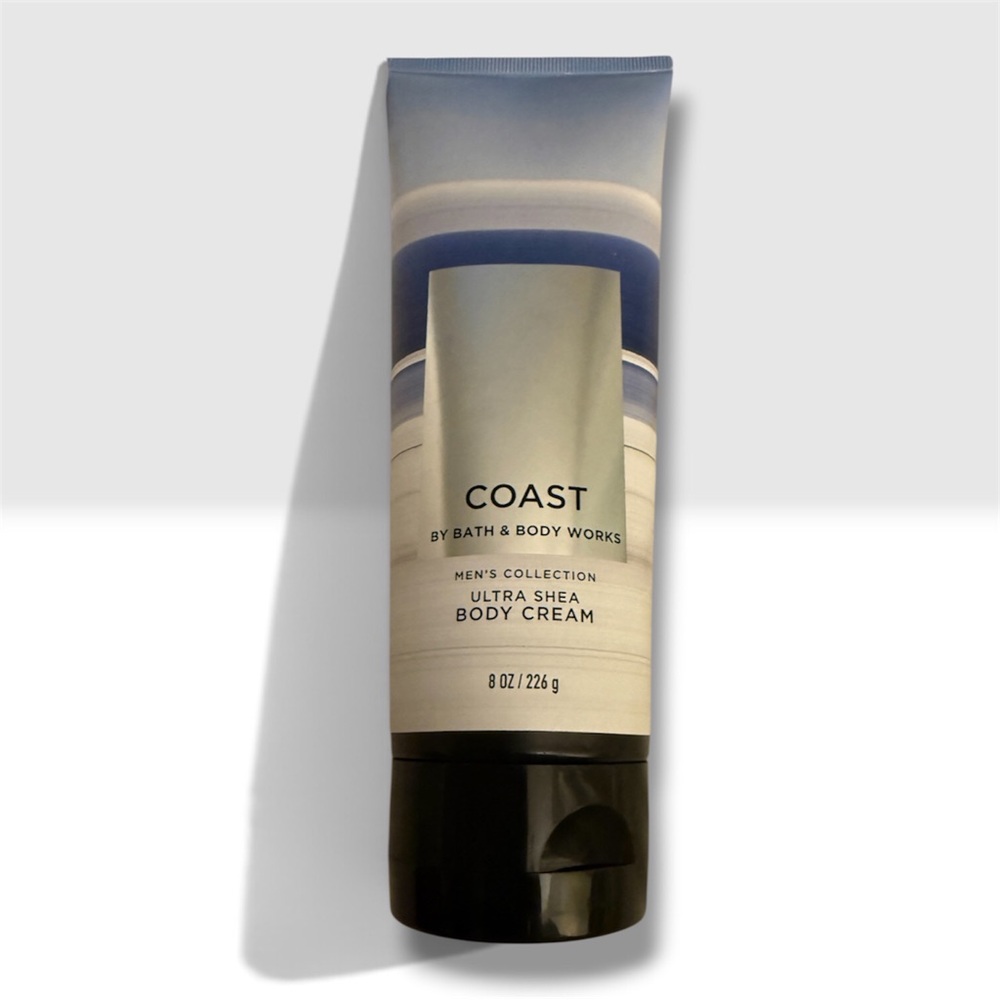 Men’s- Bath & Body Works- Coast Ultra Shea Body Cream- 8oz- $26 MSRP!!!